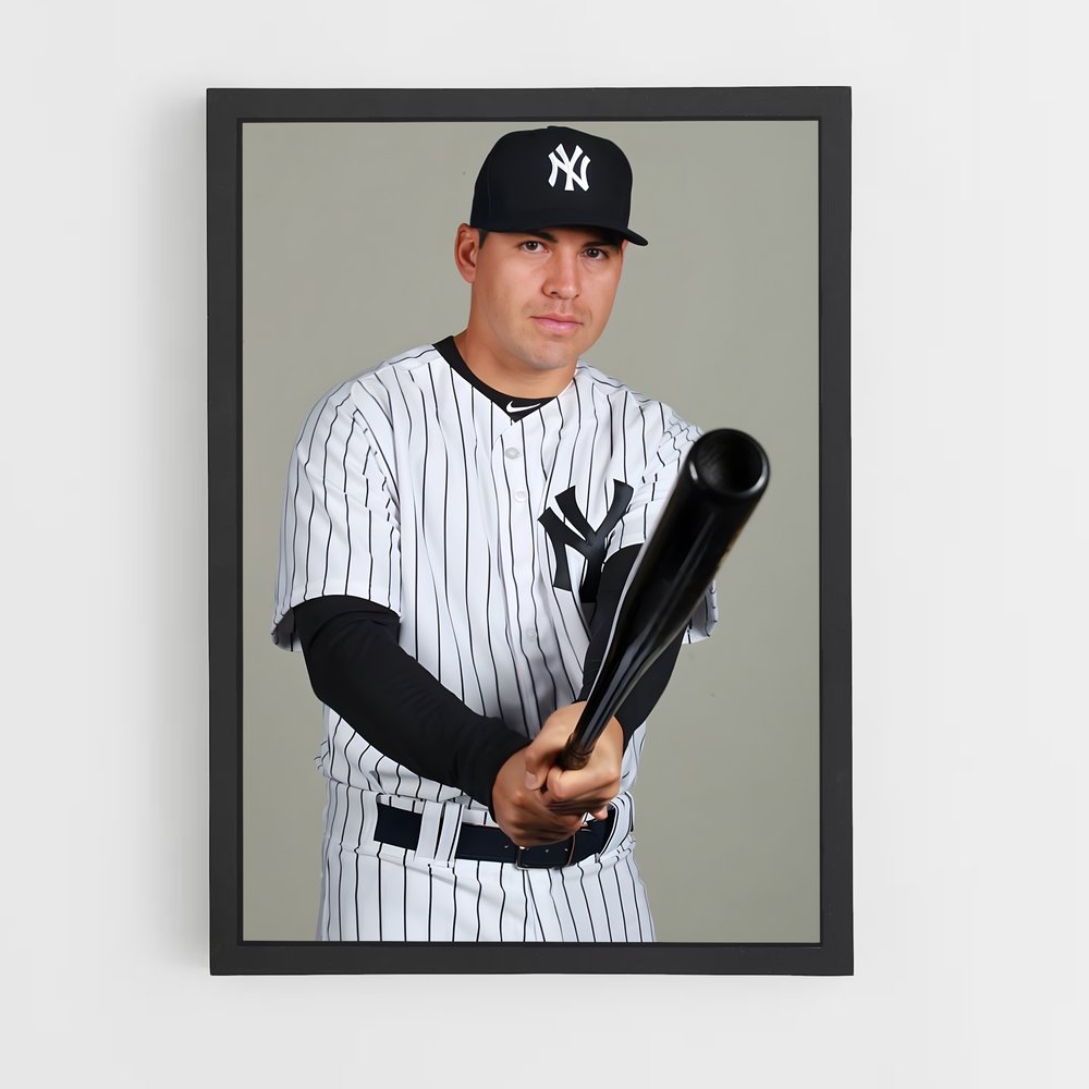 Poster Jacoby de ellsbury – affiche Baseball (vue 2)